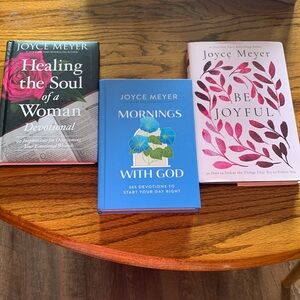 Joyce Meyer Books.  Set of 3